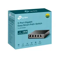 TP-LINK | 5-Port Gigabit Easy Smart Switch with 4-Port PoE+ | TL-SG105MPE | Managed L2 | Desktop – pilt 4