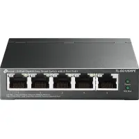 TP-LINK | 5-Port Gigabit Easy Smart Switch with 4-Port PoE+ | TL-SG105MPE | Managed L2 | Desktop – pilt 5