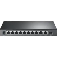 TP-LINK | 8-Port 10/100Mbps+3-Port Gigabit Desktop Switch with 8-Port PoE+ | TL-SL1311P | Unmanaged | Desktop – pilt 3
