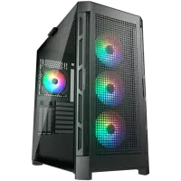 COUGAR DUOFACE PRO RGB PC Case, Mid Tower, Black