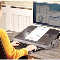 Ergonoomiline sülearvutialus FELLOWES Hana, must – pilt 3