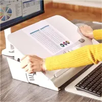 Ergonoomiline sülearvutialus FELLOWES Hana, valge – pilt 4