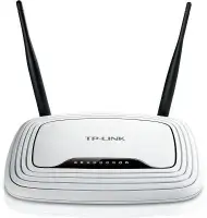 Wireless Router|TP-LINK|Wi-Fi 4 (802.11n)|Data speed 300 Mbit/s|Ethernet WAN Yes|WAN connection type RJ-45|Ethernet LAN Yes|4xLAN ports|TL-WR841N