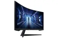Samsung | Curved Monitor | LC34G55TWWPXEN | 34 " | VA | UWQHD | 21:9 | 165 Hz | 1 ms | 3440 x 1440 | 250 cd/m² | HDMI ports quantity 1 | Black | Warranty 24 month(s) – pilt 7