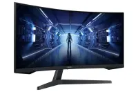 Samsung | Curved Monitor | LC34G55TWWPXEN | 34 " | VA | UWQHD | 21:9 | 165 Hz | 1 ms | 3440 x 1440 | 250 cd/m² | HDMI ports quantity 1 | Black | Warranty 24 month(s) – pilt 21