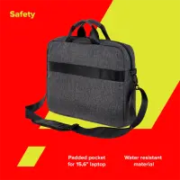 CANYON B-5, Laptop bag for 15.6 inch410MM x300MM x 70MMDark GreyExterior materials: 100% PolyesterInner materials:100% Polyester – pilt 6