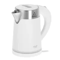 Adler | Kettle | AD 1372 | Electric | 800 W | 0.6 L | Plastic/Stainless steel | 360° rotational base | White – pilt 8
