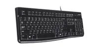 LOGI K120 Corded Keyboard black OEM UK