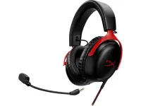 HyperX Cloud III – mängu peakomplekt (must-punane)