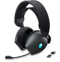 Alienware AW720H Kõrvaklapp Juhtmega ühendatud & juhtmevaba Peavõru Mängimine USB tüüp-C Must