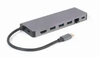 I/O ADAPTER USB-C TO HDMI/USB3/5IN1 A-CM-COMBO5-05 GEMBIRD – pilt 3
