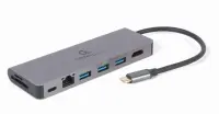 I/O ADAPTER USB-C TO HDMI/USB3/5IN1 A-CM-COMBO5-05 GEMBIRD – pilt 5