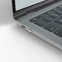 Lindy 40427 pordilukk Pordilukk + võti USB tüüp-C Valge 5 tk