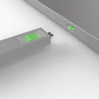 Lindy 40426 pordilukk Pordilukk + võti USB tüüp-C Roheline 5 tk – pilt 3