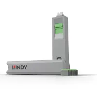 Lindy 40426 pordilukk Pordilukk + võti USB tüüp-C Roheline 5 tk – pilt 5