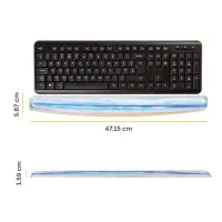 KEYBOARD ACC WRIST SUPPORT/PHOTO GEL 9179401 FELLOWES – pilt 6