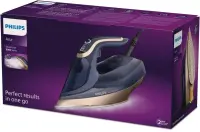 Philips | DST8050/20 Azur | Steam Iron | 3000 W | Water tank capacity 350 ml | Continuous steam 85 g/min | Blue
