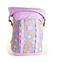 Seljakott Yes, Roll-top T-61, Colorful geometry