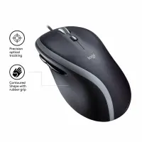 LOGI M500 Corded Mouse Black – pilt 8