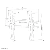 Neomounts WL35-350BL12 telerikinnitus 139,7 cm (55") Must – pilt 12