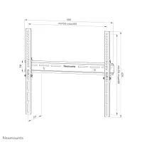 Neomounts WL30-350BL14 telerikinnitus 165,1 cm (65") Must – pilt 27