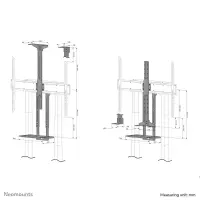Neomounts AFL-875BL1 telerikinnituse tarvik – pilt 23
