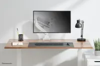 Neomounts DS70-450WH1 monitori kinnitus ja alus 106,7 cm (42") Laud Valge