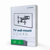 TV SET ACC WALL MOUNT 37-80"/WM-80ST-02 GEMBIRD – pilt 13