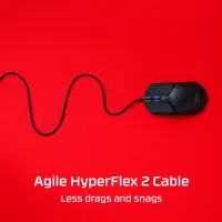 HyperX Pulsefire Haste 2 – mängurihiir (must) – pilt 26