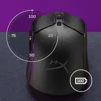 HyperX Pulsefire Haste 2 – juhtmeta mängurihiir (valge) – pilt 14