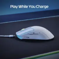 HyperX Pulsefire Haste 2 – juhtmeta mängurihiir (valge) – pilt 19