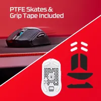 HyperX Pulsefire Haste 2 – juhtmeta mängurihiir (valge) – pilt 25