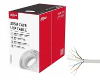 CABLE CAT6 UTP 305M WHITE/PFM920I-6UN-C DAHUA