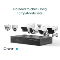 TP-Link VIGI NVR1008H-8MP võrguvideosalvesti (NVR) Must – pilt 5