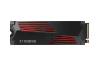 SSD|SAMSUNG|990 PRO with Heatsink|1TB|M.2|PCIE|NVMe|MLC|Write speed 6900 MBytes/sec|Read speed 7450 MBytes/sec|2.3mm|TBW 600 TB|MTBF 1500000 hours|MZ-V9P1T0GW