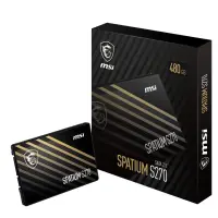 MSI Spatium S270 SATA 2.5 480GB 2.5" Jada ATA III 3D NAND – pilt 6
