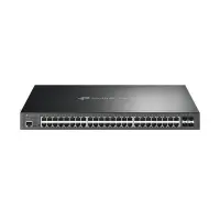 TP-Link JetStream TL-SG3452XP võrgulüliti Juhitav L2+ Gigabit Ethernet (10/100/1000) Power over Ethernet tugi 1U Must