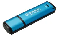 Kingston Technology IronKey Vault Privacy 50 USB-välkmälu 32 GB USB tüüp A 3.2 Gen 1 (3.1 Gen 1) Must, Sinine – pilt 13