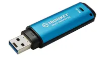 Kingston Technology IronKey Vault Privacy 50 USB-välkmälu 32 GB USB tüüp A 3.2 Gen 1 (3.1 Gen 1) Must, Sinine – pilt 18
