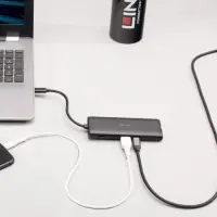 Lindy 43358 sülearvuti dokk ja pordireplikaator Juhtmega ühendatud USB 3.2 Gen 1 (3.1 Gen 1) Type-C Must – pilt 6