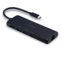 Lindy 43358 sülearvuti dokk ja pordireplikaator Juhtmega ühendatud USB 3.2 Gen 1 (3.1 Gen 1) Type-C Must – pilt 14