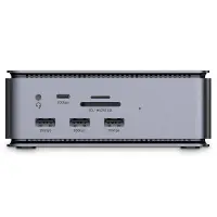 Lindy 43372 sülearvuti dokk ja pordireplikaator Dokkimine USB4 Söehall – pilt 7