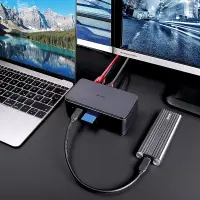 Lindy 43372 sülearvuti dokk ja pordireplikaator Dokkimine USB4 Söehall – pilt 18
