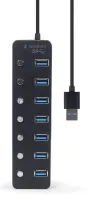 I/O HUB USB3 7PORT/UHB-U3P7P-01 GEMBIRD – pilt 2