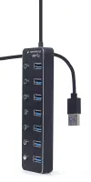 I/O HUB USB3 7PORT/UHB-U3P7P-01 GEMBIRD – pilt 3