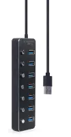 I/O HUB USB3 7PORT/UHB-U3P7P-01 GEMBIRD – pilt 8