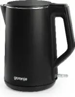 Gorenje | Kettle | K15DWBK | Electric | 2200 W | 1.5 L | Stainless steel | 360° rotational base | Black – pilt 5