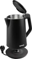 Gorenje | Kettle | K15DWBK | Electric | 2200 W | 1.5 L | Stainless steel | 360° rotational base | Black – pilt 9