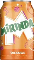 Apelsinimaitseline karastusjook MIRINDA 0.33 l purk (kogus 24 tükki)
