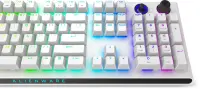 Dell | Alienware Tri-Mode AW920K | Wireless Gaming Keyboard | Wireless | Bluetooth | RGB LED light | Wireless connection | US | CHERRY MX Red | Lunar Light – pilt 12